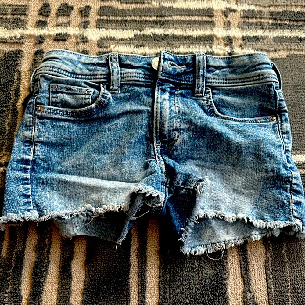 Denim little girl shorts